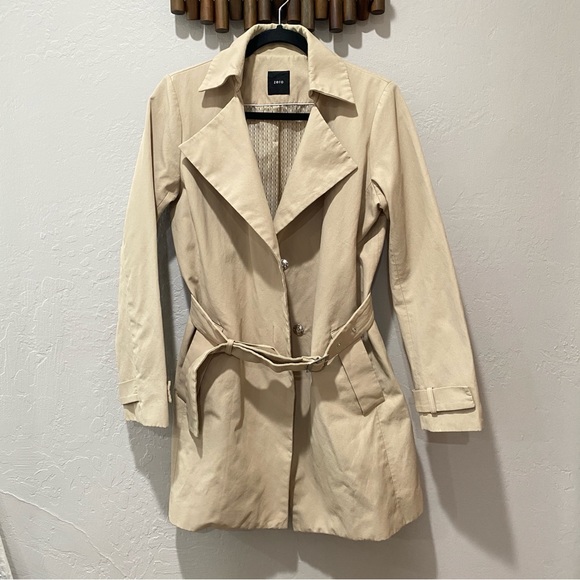 ジャケット・アウター sheer dress trench coat - beige Sheer Luminosity Organza Trench Coat | Windsor